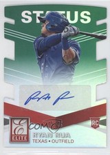 2015 Panini Elite Signatures Status Green Die-Cut 45/49 Ryan Rua #20 Auto 0f8