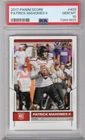 PATRICK MAHOMES 2017 PANINI SCORE ROOKIE RC #403 PSA 10 GEM MINT CHIEFS