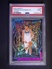 2024-25 Panini Select Terrence Shannon Jr. #78 Concourse Rookie Cosmic SSP PSA 9