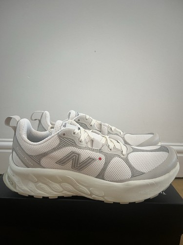 District Vision + New Balance Hierro v8 Trailrunningschuh Bone UK 9 US 9,5