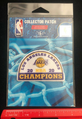 NEW Los Angeles Lakers 2020 Champions Patch #2- Factory Packaged Xtras Ship FREE