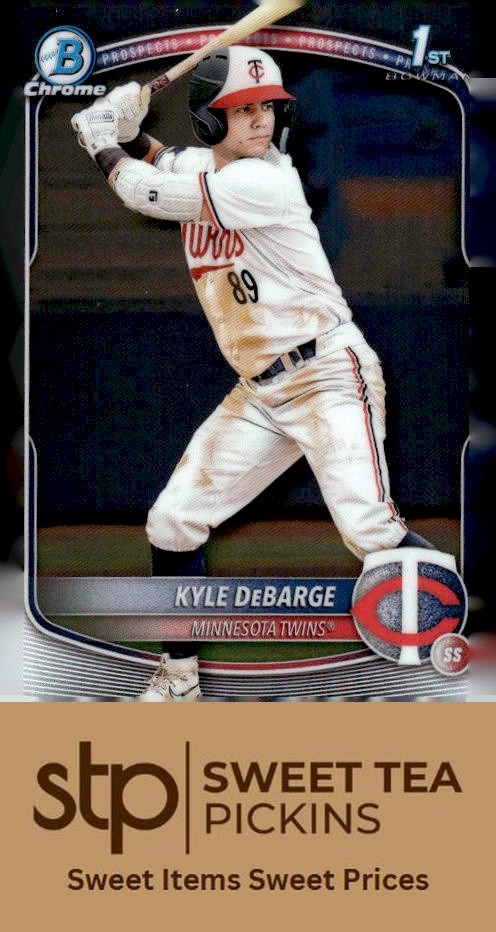 2025 Bowman #BCP-139 Kyle DeBarge Chrome Prospects