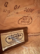 Nocona Men's Vintage Teju Lizard Skin Cowboy Boots Size 10 (Made In The USA)