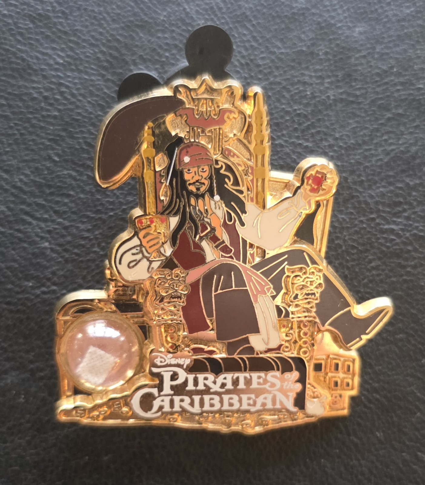 2016 A Piece of Walt Disney World History Captain Jack Sparrow LE 1500 Pin