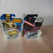 Hot Wheels Star Wars C-3PO And Kylo Ren B20