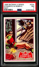 1966 Topps Batman A Series Red Bat Trading Cards 13