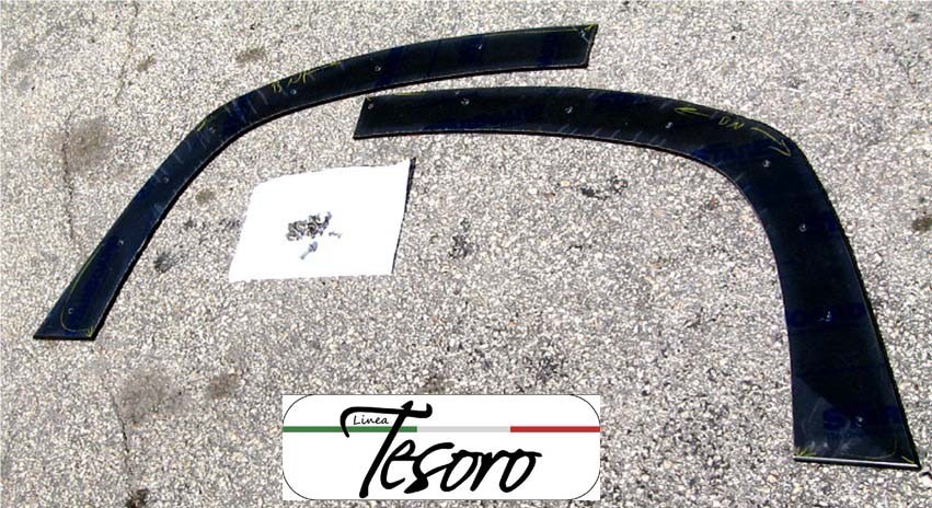 Lamborghini Murcielago 2001-06 Tesoro 2pc Front Bumper Protect GUARD Made USA