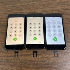 DEFECTIVE Lot Of 3 iPhone SE 3rd Generation / iPhone 8      Parts Salvage ONLY