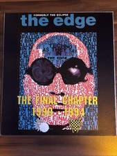 The Edge Rave Flyer , The Final Chapter , Feb 94 , A4-A3 Fold Out