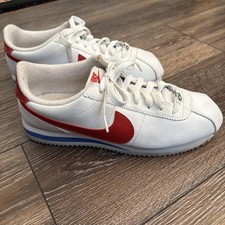 Mens Size 8 Nike Cortez Basic Leather Forest Gump 72 819719-103