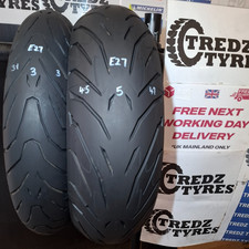 Pirelli Angel ST   190/55/17 &120/70/17 Motorcycle Tyres Partworn E27