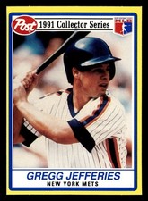 1991 Post - Gregg Jeffries #9