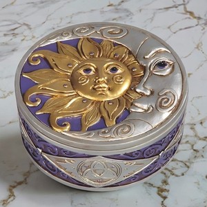 Silver Scenes Trinket Box | eBay