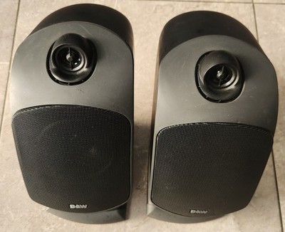 2 B&W Bowers & Wilkens LM1 Bookshelf Speakers 200W Both Tested And