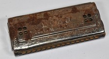 Vintage M Hohner Echo Tremolo Harmonica Made in Germany