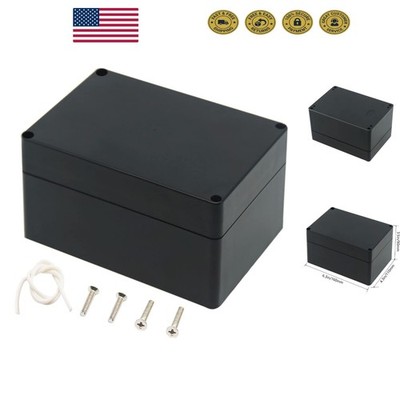 Lightweight  Junction Box for DIY Projects - Durable ABS Enclosure 6.3''x4.3''