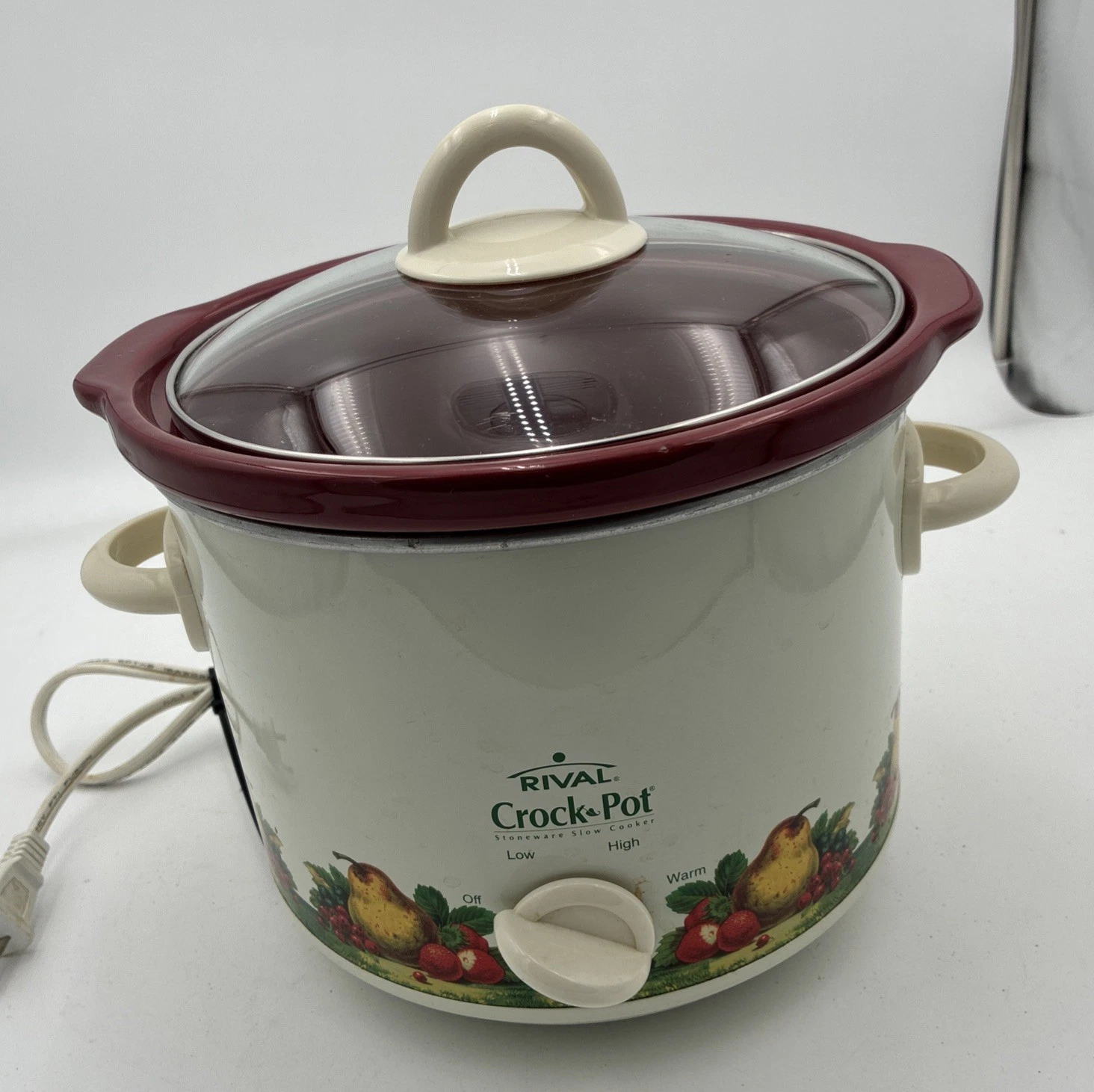 Rival Crock-Pot Slow Cooker 3-Qt Tested Works
Opens in a new window or tab