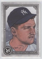 2021 Topps Museum Collection Canvas Collection Reprints Roger Maris #CCR-2 12wz