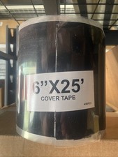MH 6X25' SCHWARZ GEHÄRTETES ABDECKBAND, 08MHLAT625