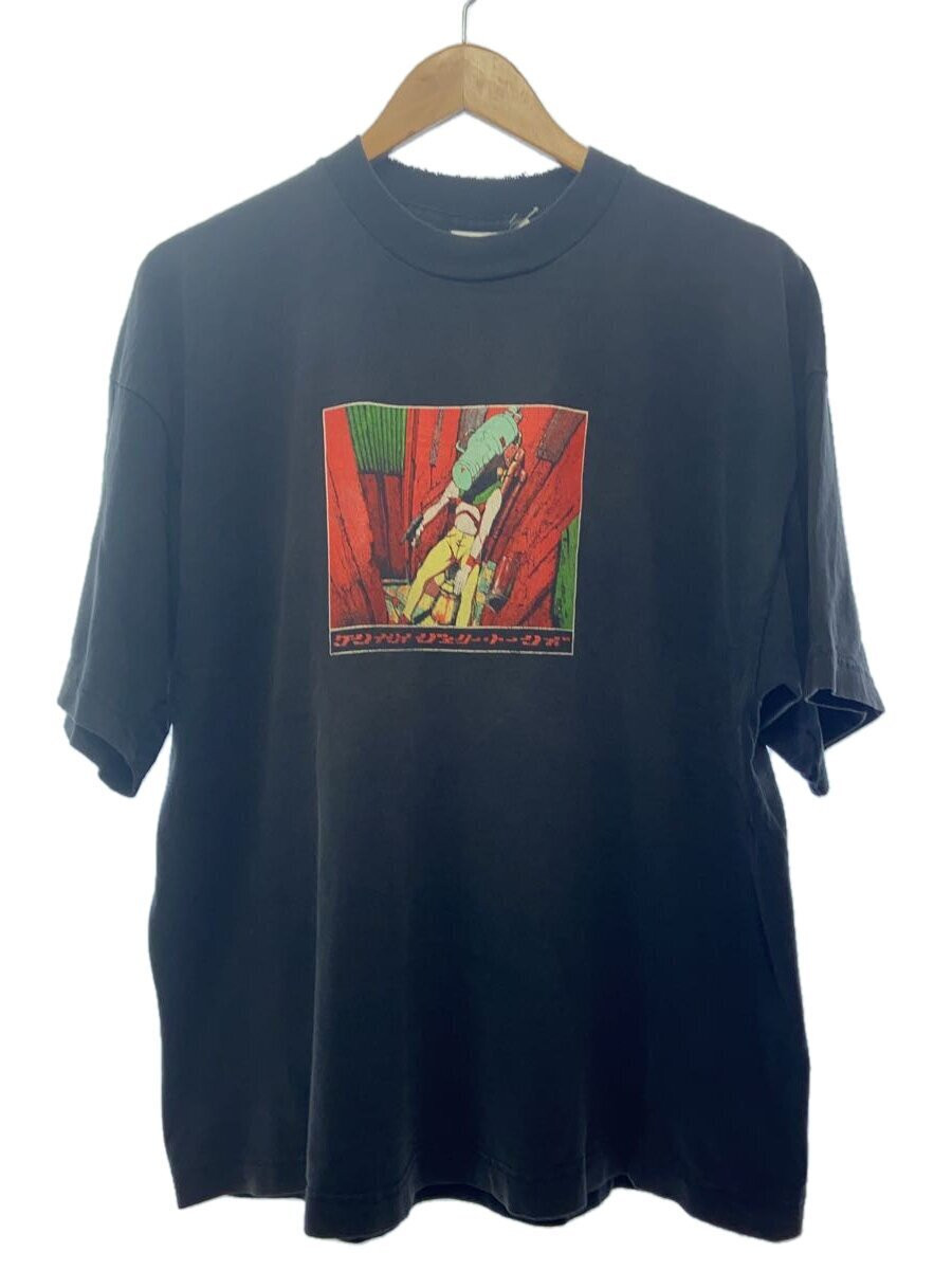 SCREEN STARS 90s/KEN ISHII EXTRA/Jelly Tones/T-shirt/XL/Cotton/BLK