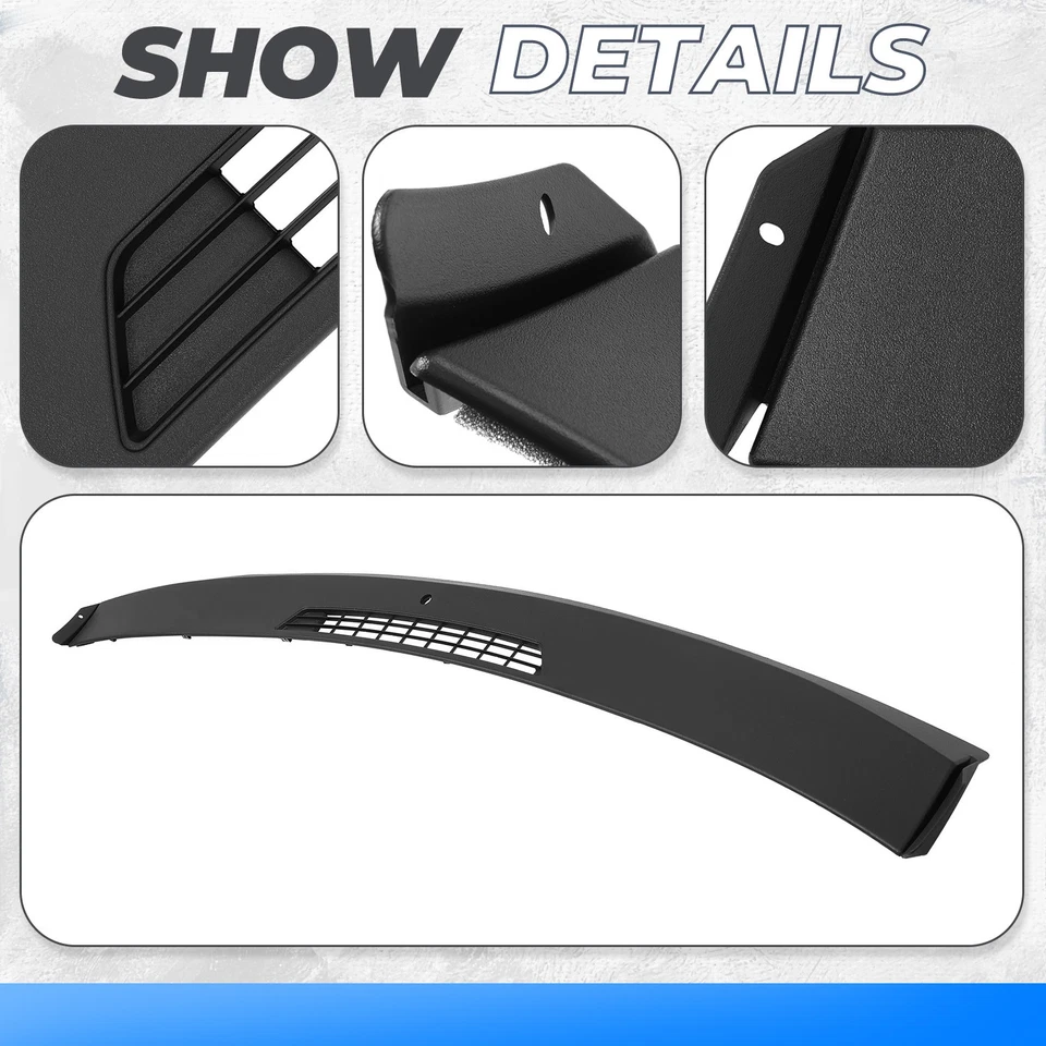 FOR 2006-16 Chevy IMPALA NEW UPPER DASH PANEL TRIM DEFROST W/Sensor Hole Painted Foto 4 de 4
