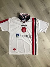 Nottingham Forest Vintage Umbro Trikot Saison 1998/99 Auswärts Größe M