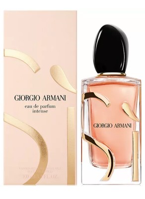 Giorgio Armani Si eau de parfum intense 3.3oz/100ml NEW IN BOX