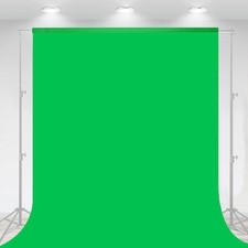 10 X 7 FT Large Green Screen Backdrop for Photography GreenScreen Background
