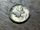 1940-D Mercury Silver Dime - NICE GRADE! AU+! - Ships Free!