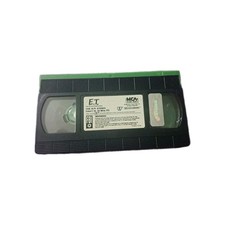 E.T. The Extra-Terrestrial VHS Tape with Green Flap 1988 Rare