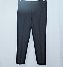VINCE Womens Sz 10 black Wool Blend Trousers Career Office Designer Dress Pants