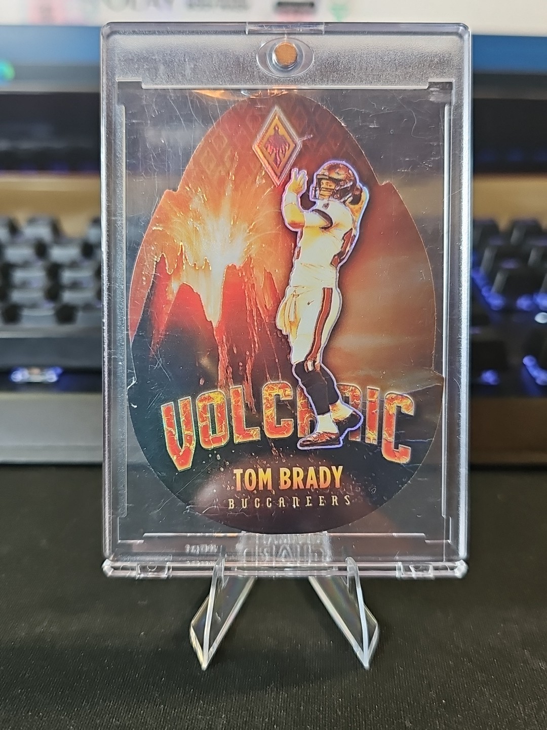 🌋 2021 Phoenix Tom Brady Volcanic-SSP Rare Card-Tampa Bay Buccaneers 🌋