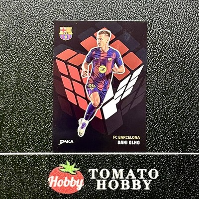 DANI OLMO /50 RED REFRACTOR DAKA TOP AUDIENCE 2025-26 power move BARCELONA