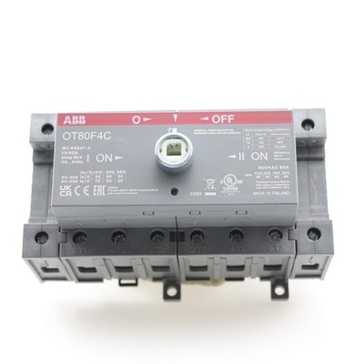 ABB OT80F4C Lastumschalter 4-polig 80A o. Griff u. Welle I-0-II