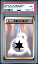 1996 POKEMON BASE SET JAPANESE DOUBLE COLORLESS ENERGY PSA 9