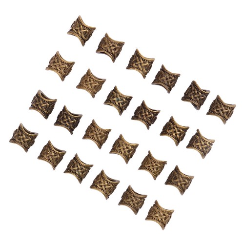 Dreadlocks Beads Alloy Hair Tube Beads Pendant Decoration For Hair Braiding XXL - Bild 8 von 12