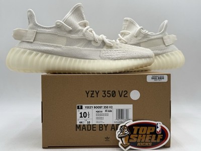 DS NEW adidas Yeezy Boost 350 V2 Low Bone WHITE SIZE 10.5 AUTHENTIC KANYE WEST
