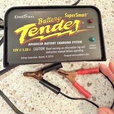 Deltran Battery Tender Plus 12v 1.25 Amp Automatic Battery Charger Nice Works