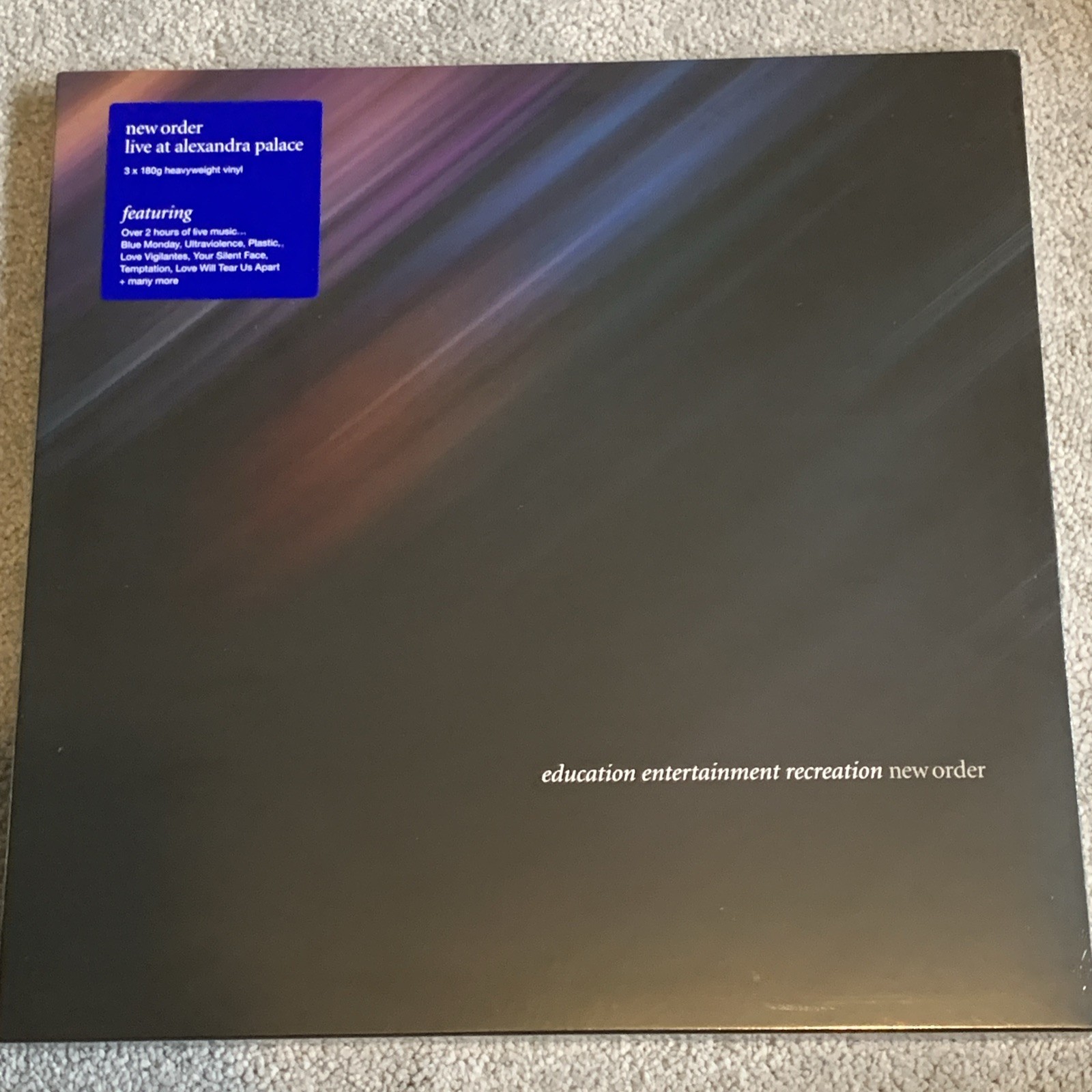 Education Entertainment Recreation by New Order (Record, 2021) New Sealed