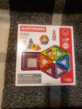 Magformers Standard Line Magnetic Rainbow 14 Piece Set