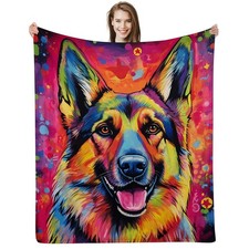 German Shepherd Gifts, German Shepherd Blanket and Throws, German Shepherd Gi...