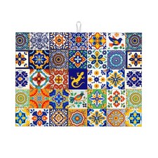 Mexican Tilt Dish Drying Mat For Kitchen Counter Absorbent Large Kitchen Fast...