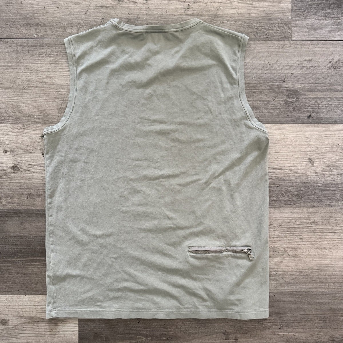 VTG 90s PRADA SPORT SAGE GREEN TANK TOP SIZE M MADE IN ITALY | eBay