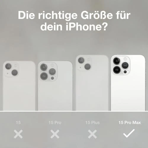 - Magnetic Bumper Case for iPhone 15 Pro Max Compatible with Camo Grey - Picture 8 of 8