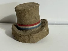 Rare US Macerated Currency Money Sculpture Top Hat $8,000