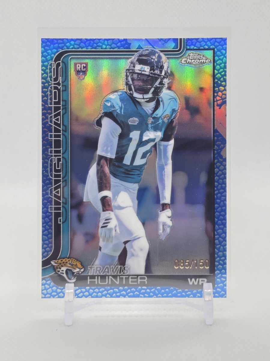 2025-26 Topps Chrome Football Travis Hunter #332 Pigskin Parallel