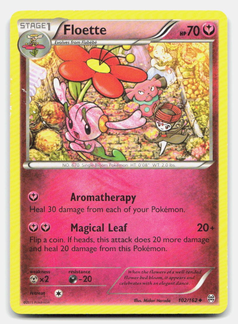 Floette 102/162 Uncommon BREAKthrough Pokemon DMG
