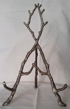 Bronzed Branches Art / Plate Dislay Easel Stand - 37cm H - Gorgeous Easel