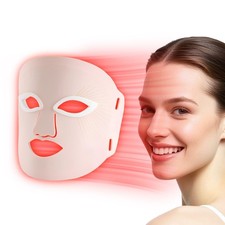 Red Light Therapy Mask, Red Light Therapy for Face, 7 Colors LED Facial Mask ...