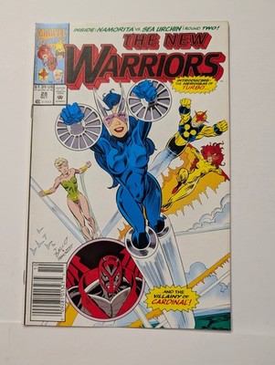 New Warriors #28, Marvel Comics, 1992.